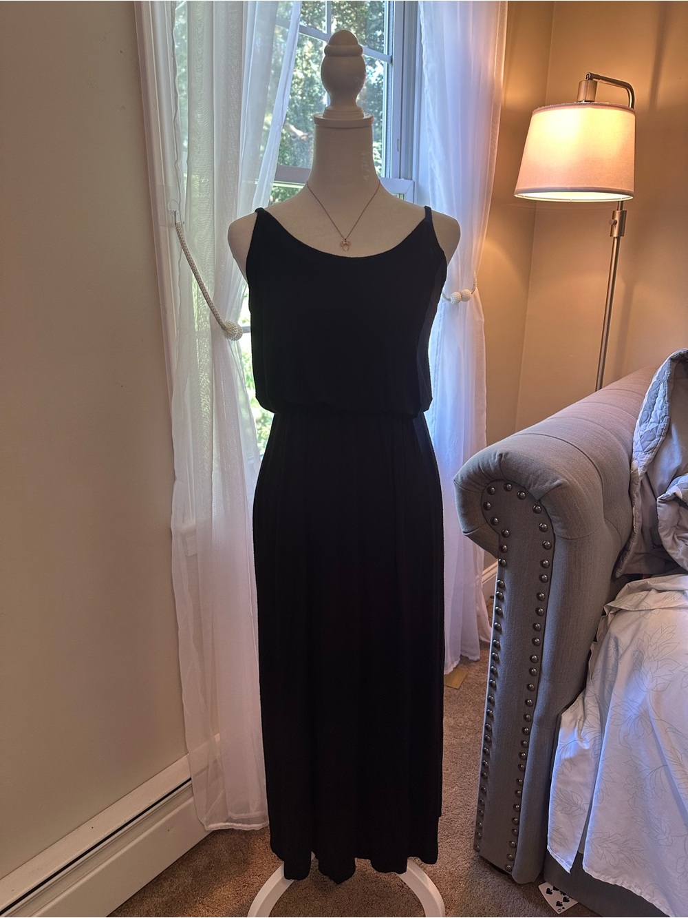 Olivia Rae Black Sleeveless Maxi Dress
